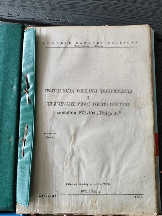 Instrukcja Obsługi Technicznej PZL-104 WILGA 35