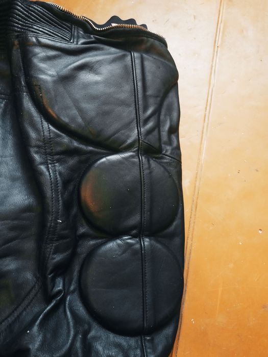 Шкіряні мото штани байкерські мотоциклетні