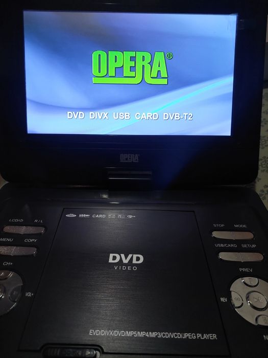 Портативний DVD Opera "11"резерв до 10.03.