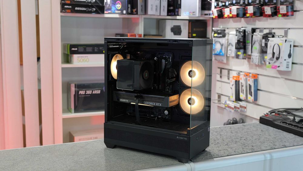 Komputer gamingowy Ryzen 5 7600X RTX 5070 12GB 32GB DDR5 1TB NOWY