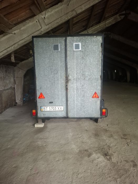 Прицеп двухосний.