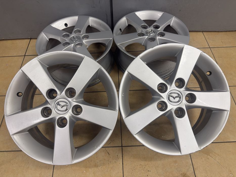 Felgi Aluminiowe 5x114,3 15” Mazda 3 Mazda 5 Premacy CX-3 CX-30 CX-5
