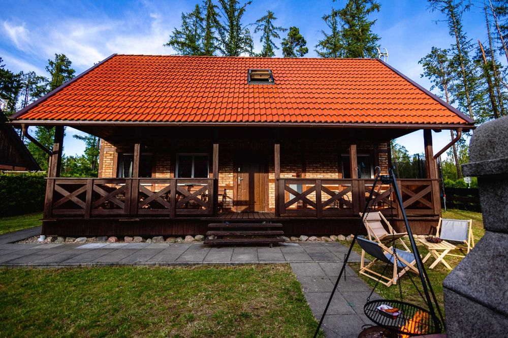 Ceglana Przystań na Kaszubach - komfortowy domek w Załakowie :)