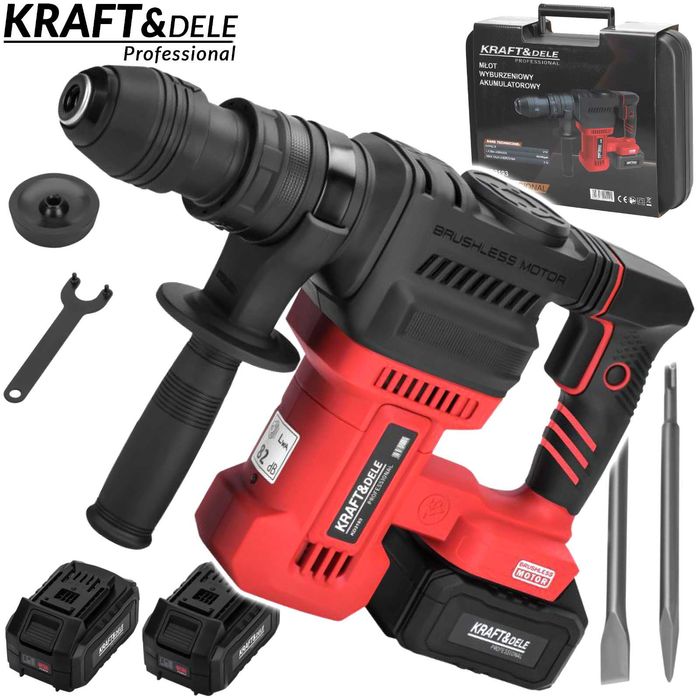 KRAFT&DELE Młot Udarowy Akumulatorowy 21v 7,5j Bezszczotkowy KD3193