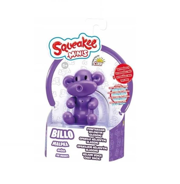 Cobi Squeakee Minis Interaktywny Billo Małpka Powtarzająca *NOWE*