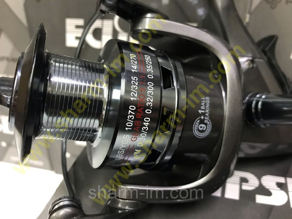 Катушка с байтранером Ecliipse Trinity 4000/5000 (9+1) Алюминий