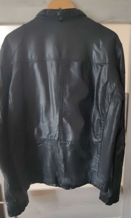 Kurtka skórzana męska