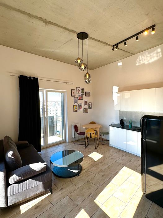 Nowoczesne mieszkanie 30m2, styl loftowy, Orunia Górna, Gdańsk Południe do wynajęcia.