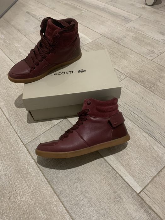 Снікерси черевики напівчоботи lacoste