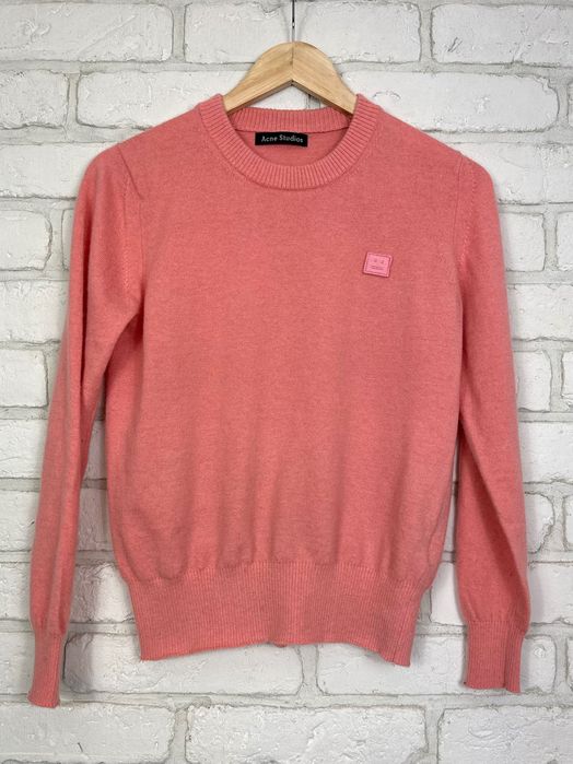 Sweter wełniany Acne Studios Nicholas; kaszmir i wełna