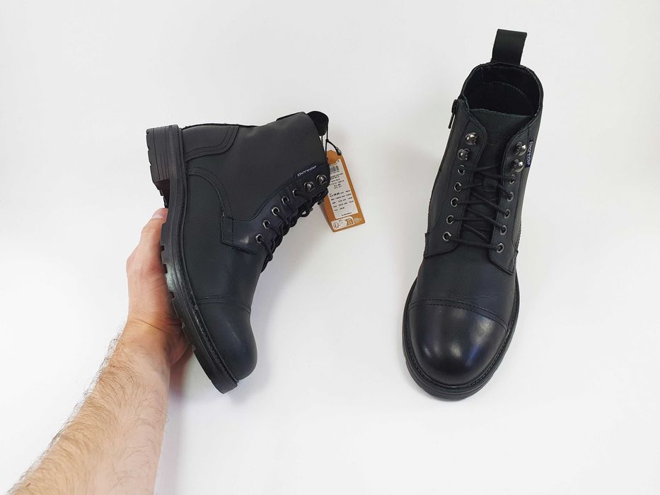 Мужские ботинки JACK & JONES 40 25.5 см 6 UK черные