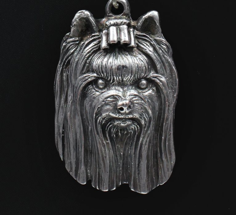 Yorkshire Terrier naszyjnik posrebrzany Art-Dog