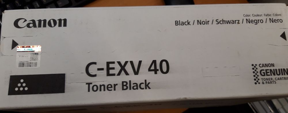 Toner Original Canon C-EXV 40 preto