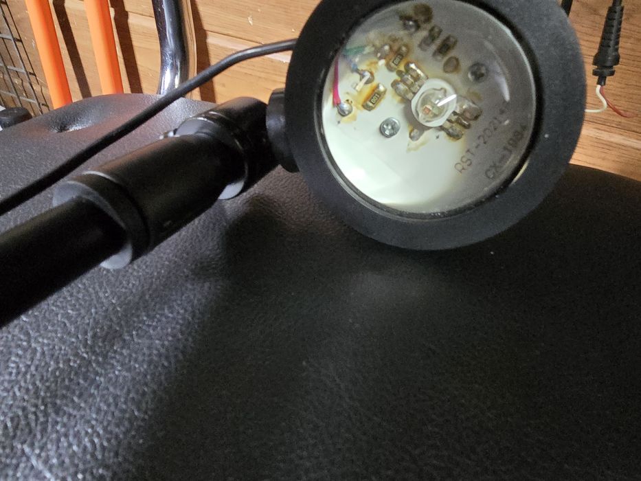 Лампа напольная закат