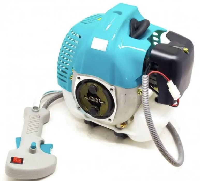 Двигатель для бензокоса мотокоса 4900 Вт (52 см³) з ручкой газа!