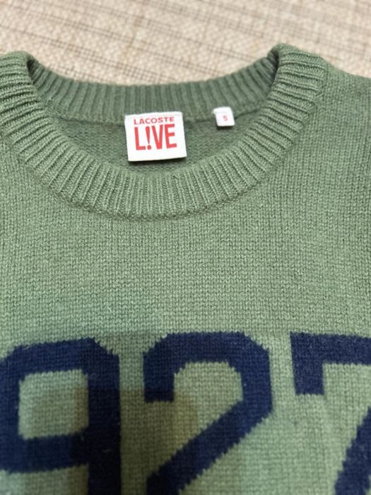 Светр Lacoste зелений