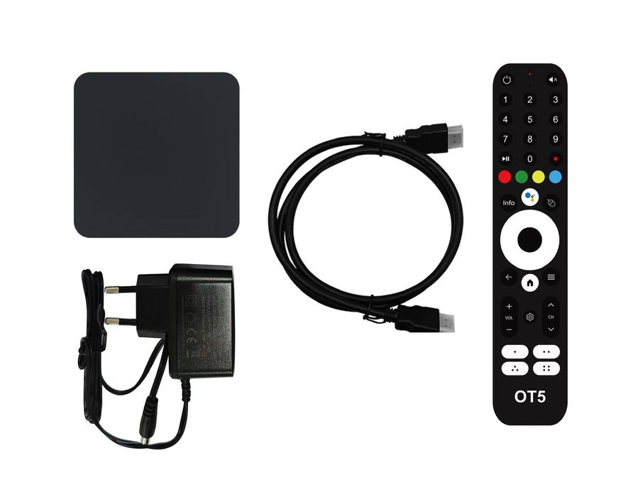 Ostark OT5 TV Box 4K Amlogic S905Y4 4GB 32GB WiFi 5G AV1 Android 11.0