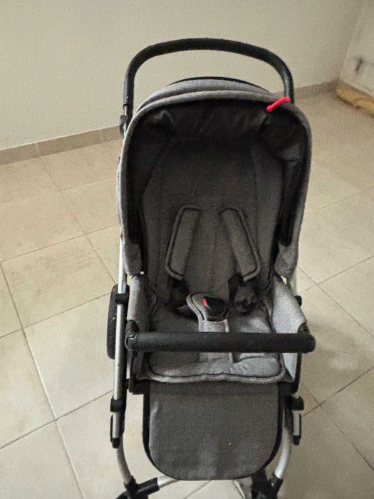 Carrinho + cadeira + isofix bebecar