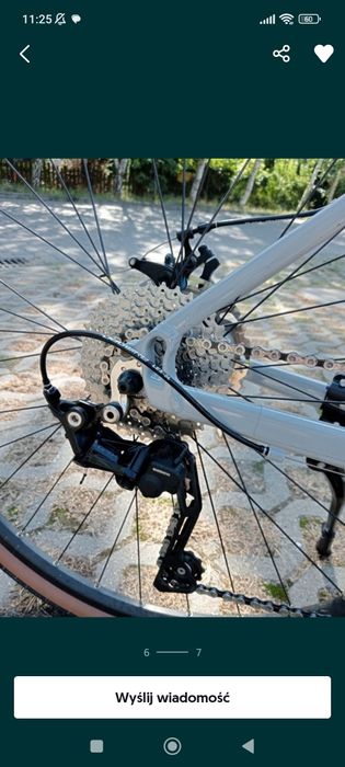 Rower custom gravel 56 cm Tiagra/GRX/105