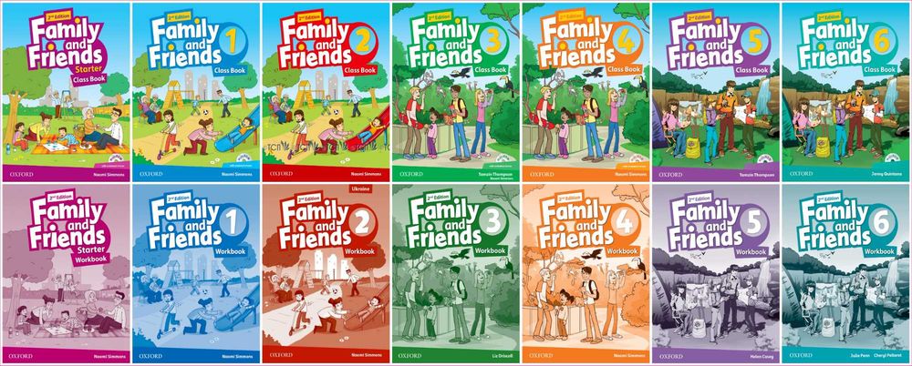 Family and Friends. Комплект (книжка і зошит)