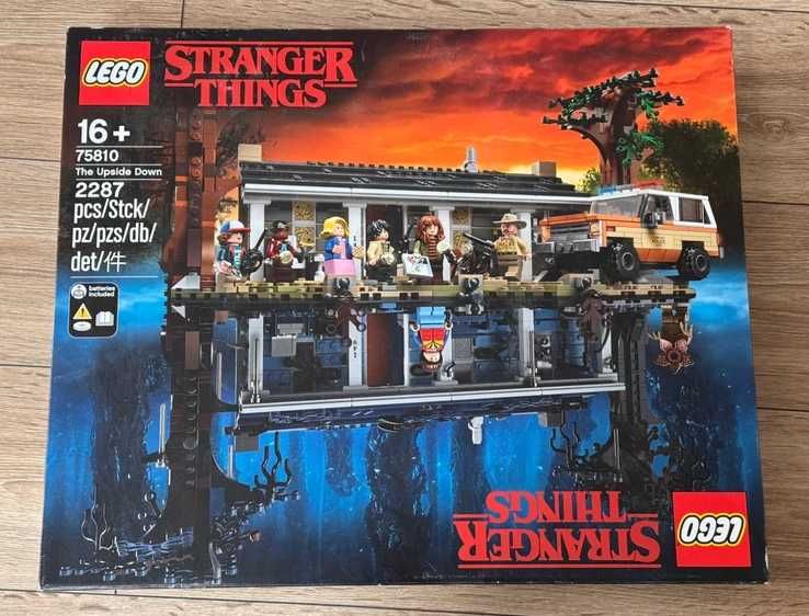Lego kg stranger things 75810 the upside down nowy