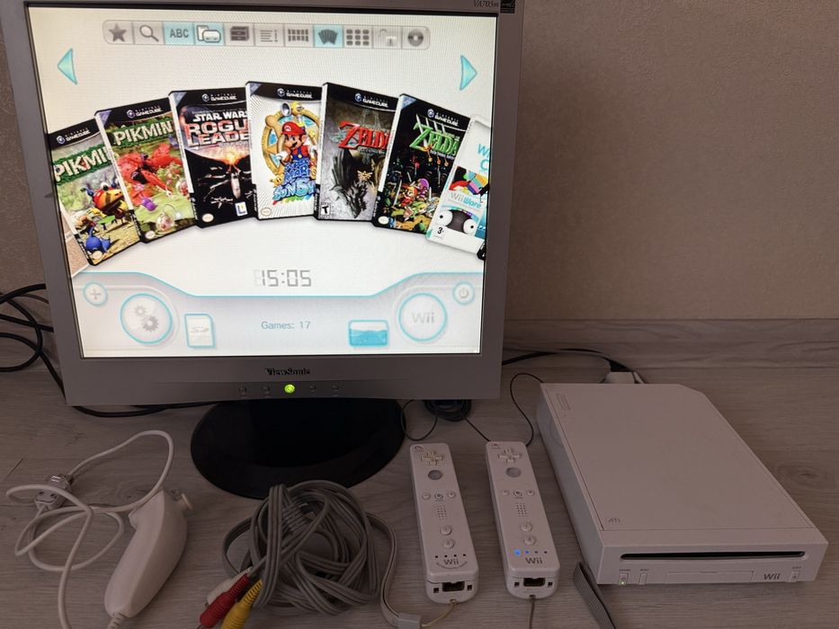 Nintendo Wii в прекрасном состоянии