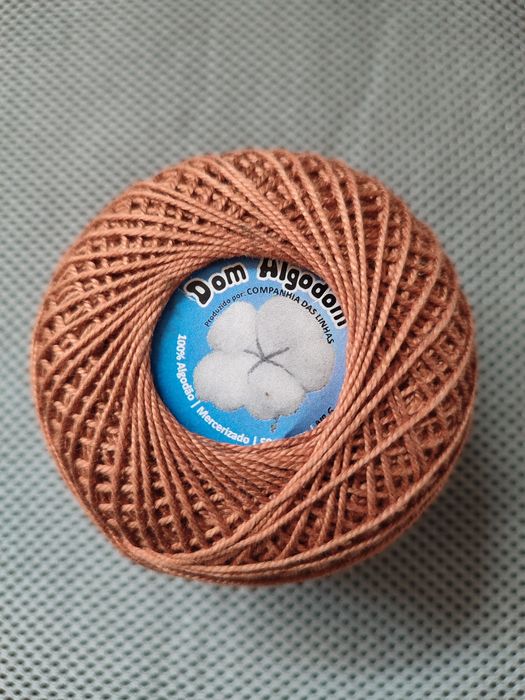 Linha de Crochet e Tricot nr 6,novelos de 50grs,100% algodão