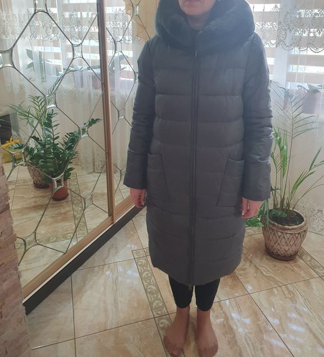 Зимовий плащ балоновий хороший стан і якість