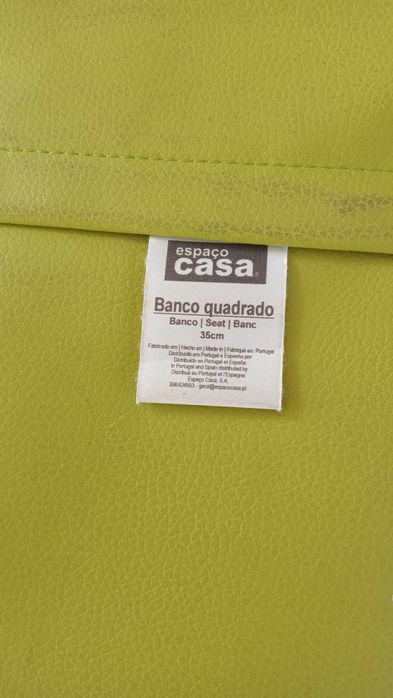 banco quadrado (puff) 35cm