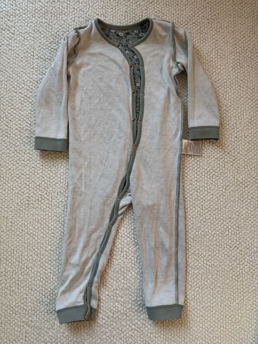 Piżama rampers śpiochy, Claire, rozm. 86, z wełną merino