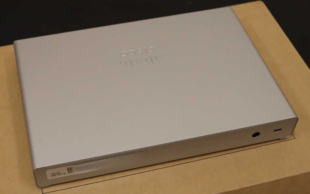 Cisco Meraki MS120-8-HW -Przełącznik sieciowy, Switch zarządzany w chmurze -Nowy