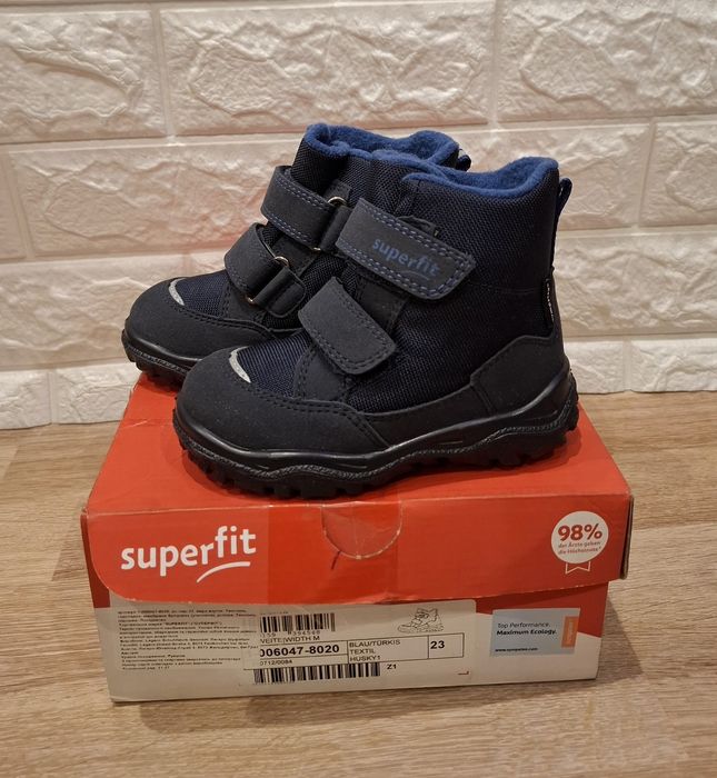 Зимові черевики Superfit з мембраною Sympatex зимние ботинки Superfit чоботи Superfit демісезонні черевики Superfit черевики Суперфіт черевики Ecco 23