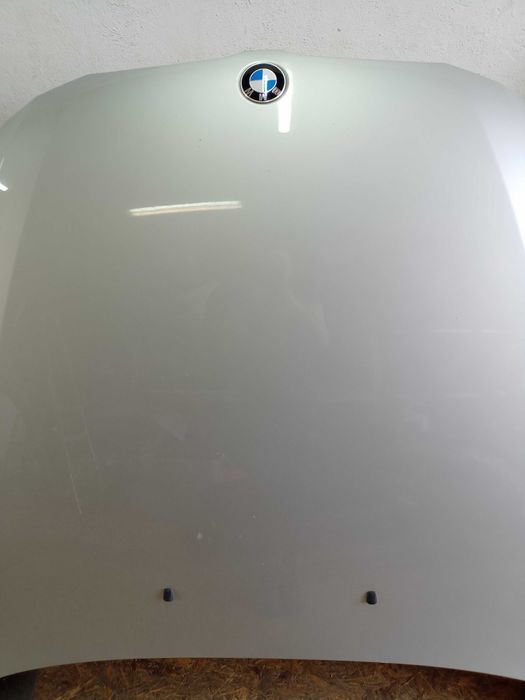 BMW seria 5 E60 E61 maska przód przednia kolor titansilber srebrna