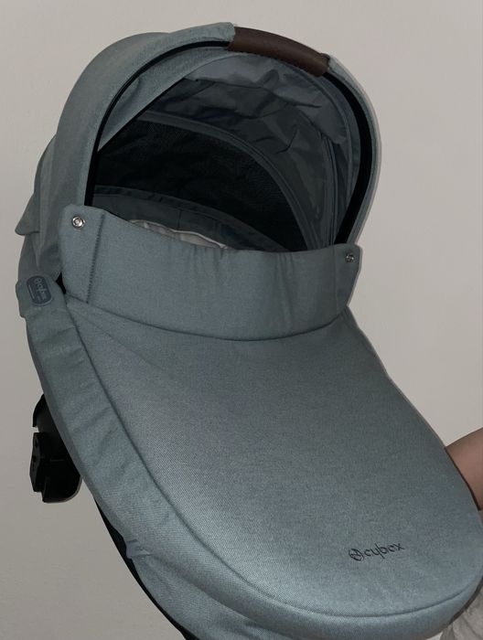 Alcofa Cybex Cot S (Balios S/Talos S) Stormy Blue, Como Nova.