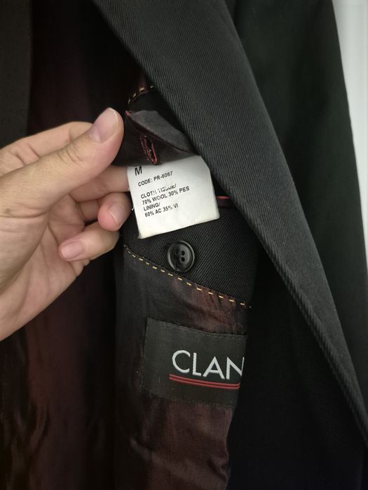 чоловічий плащ CLAN