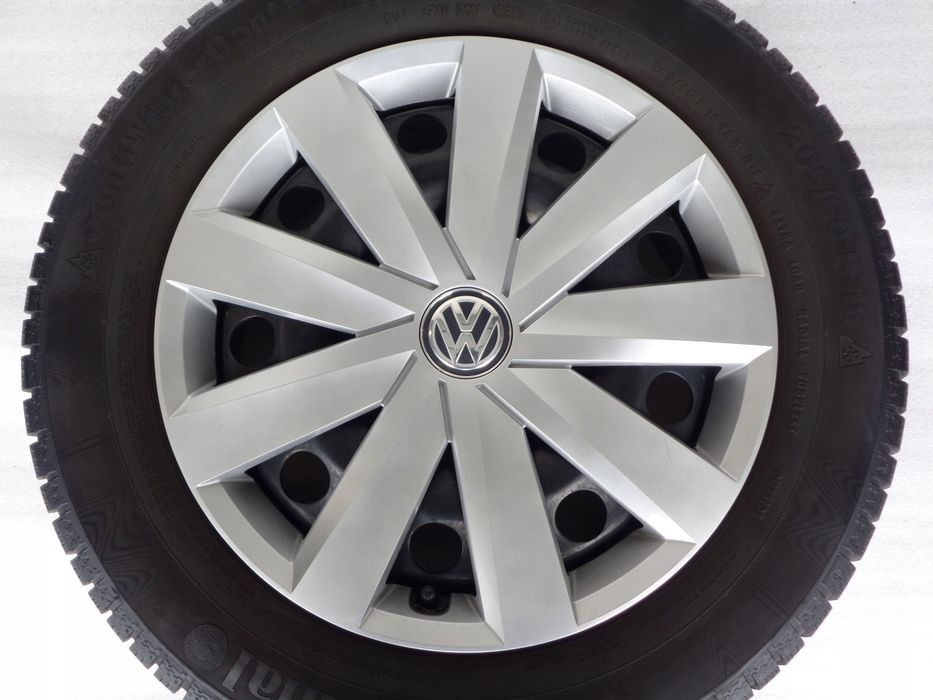 felgi 16 stalowe 5x112 vw t-roc touran caddy passat golf v-vii kołpaki et48