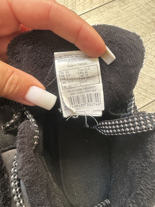 Ботінки Quechua SH100 Warm ( 40 ) р 26 см