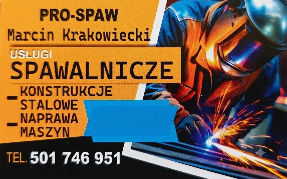 usługi spawalnicze