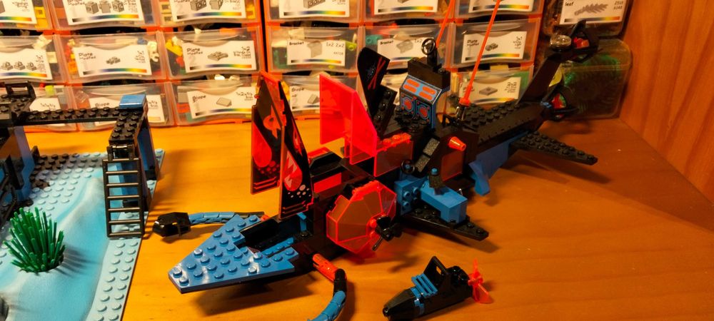 Lego 6190  Shark's Crystal Cave