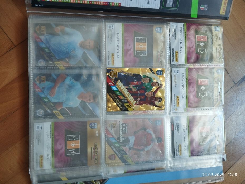 Sprzedam album i karty piłkarskie