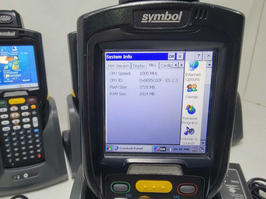 Symbol MC32N0 MC3200 термінал збору даних тсд сканер CE6.0 1D