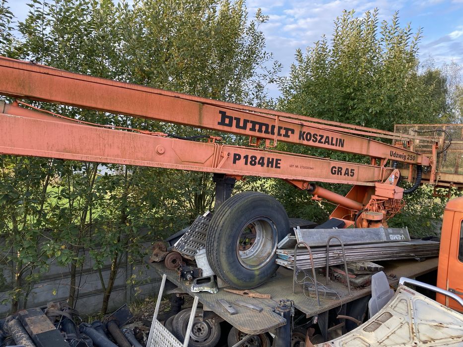 Podnośnik Bumar PMO 184 HE Możliwość montażu MAN 4x4