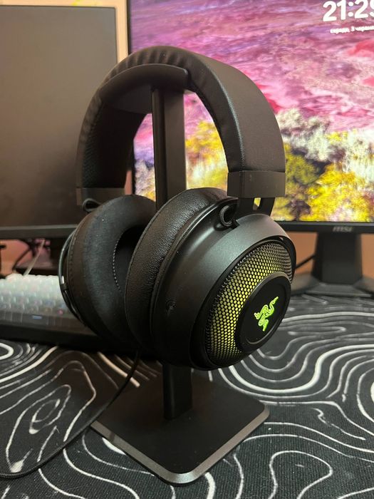 Ігрові навушники Razer Kraken Ultimate (RGB, THX Spatial Audio)