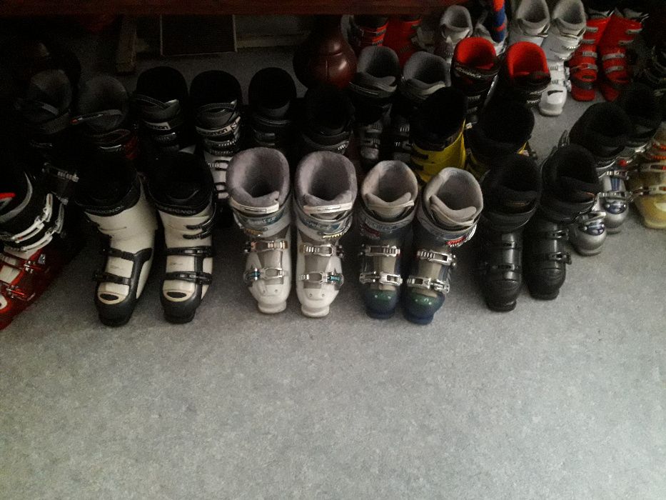buty narciarskie rozmiary wkladki 16cm-32cm damskie meskie dzieciece