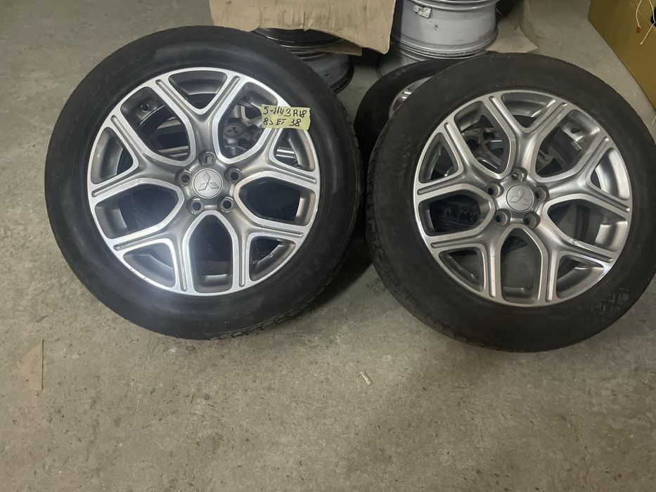 Диски 5-114.3r18 шини літні