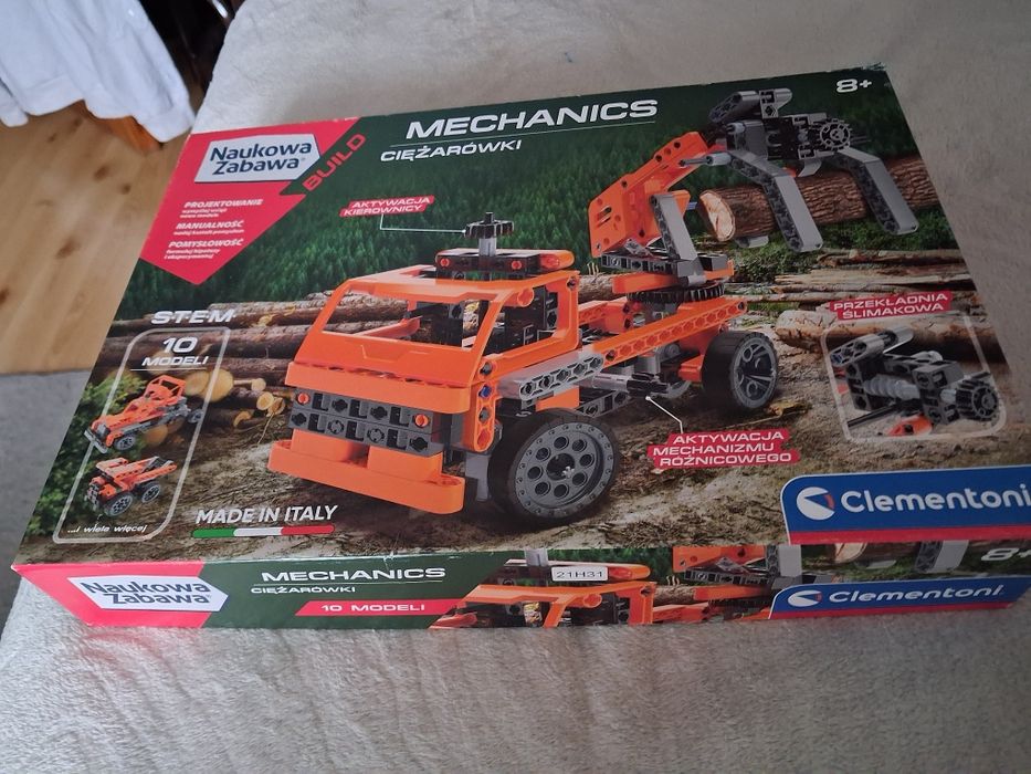 Mechanics ciężarówki clementoni