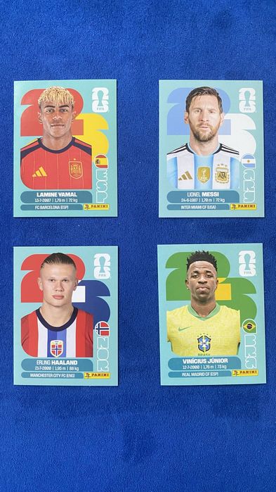 Yamal, Messi, Haaland e Vinicius Mundial 2026 Copa do Mundo Fifa World Cup