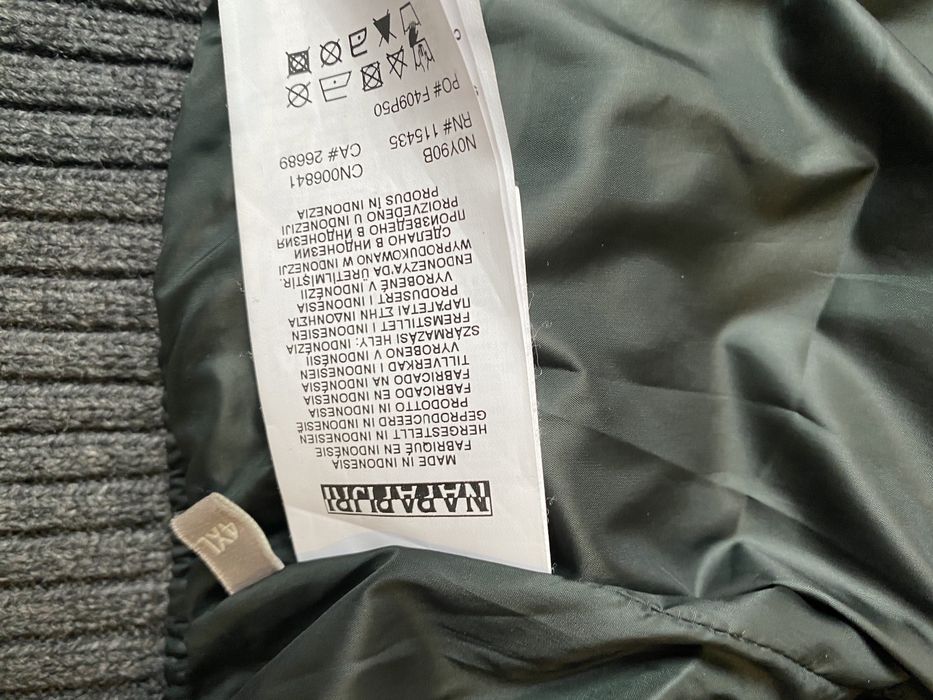 Kurtka męska napapijri 4xl xxxxl szerokosc 85x2 duza