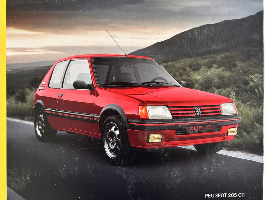 Samochód Peugeot 205 GTI Starter Kit model Heller 58705