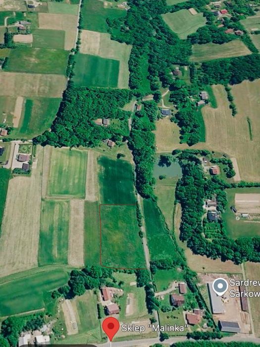 4 Działki budowlane 15 ar Miejscowość Polna (okolice grybów,stróże)
